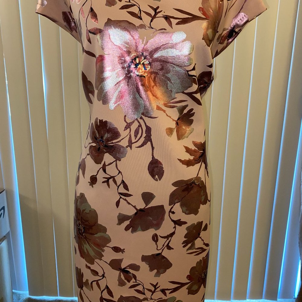 Plus Size formal below the knee dress